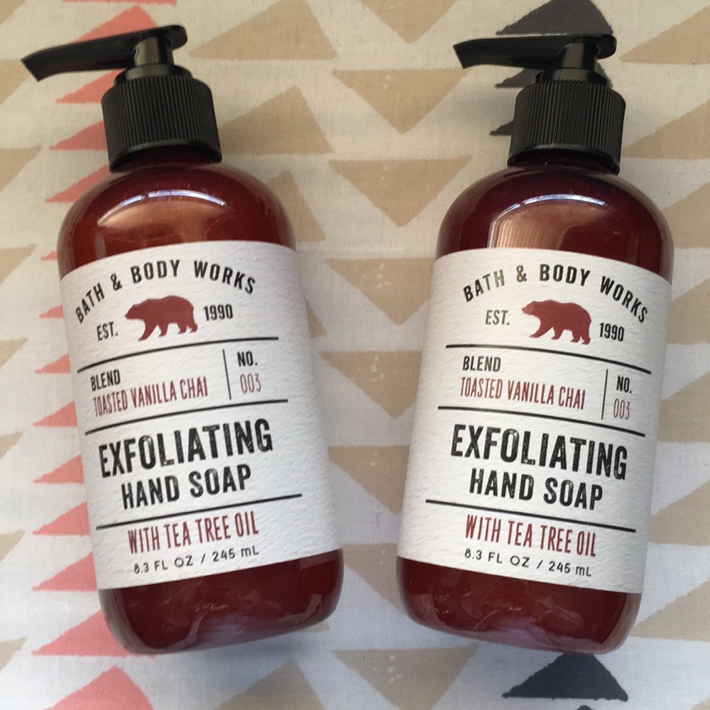 👏🏻Sold BBW EXFOLIATING HAND SOAPS👏🏻
